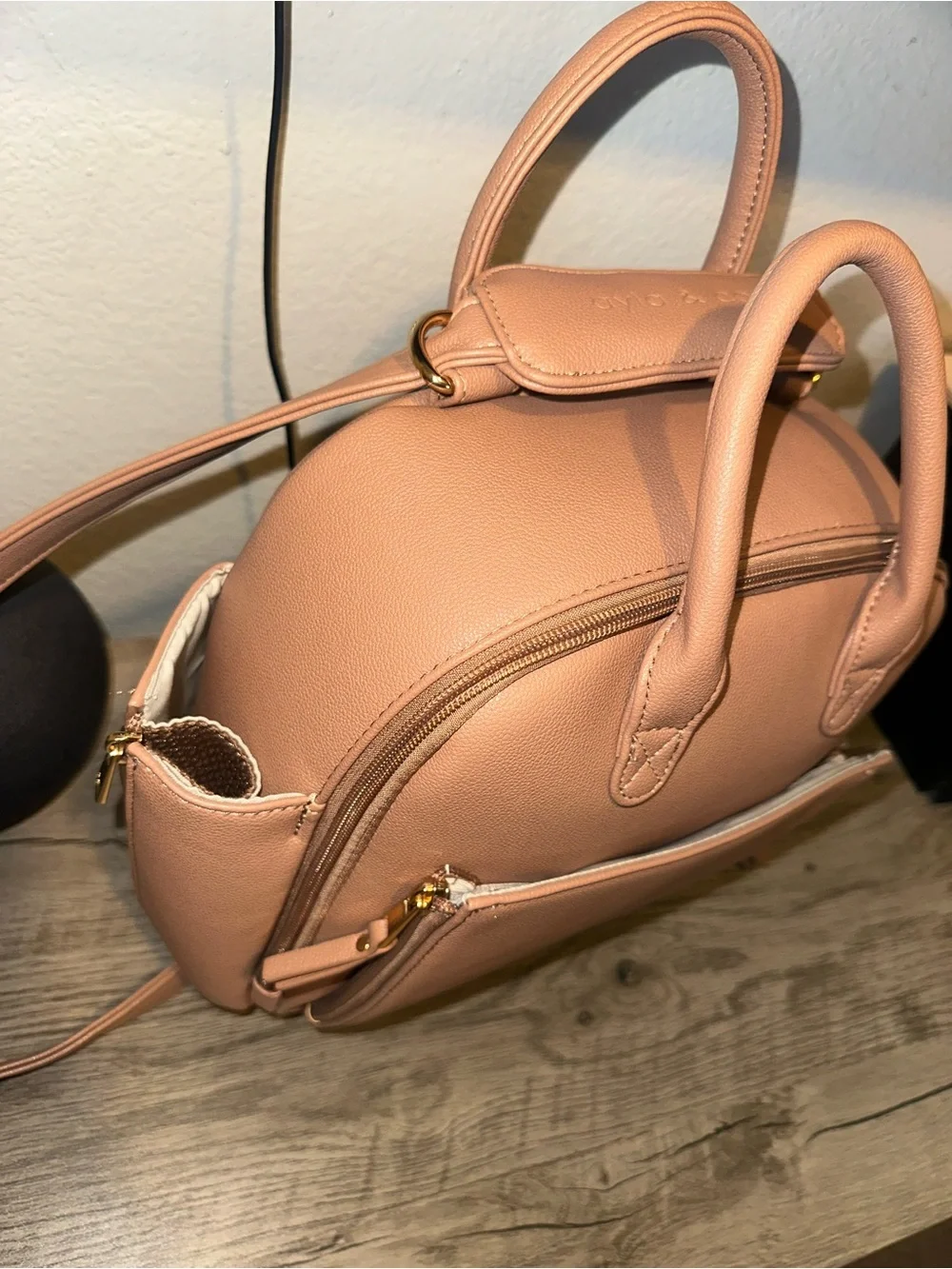 Ayla & Co mini Bag color Caffe